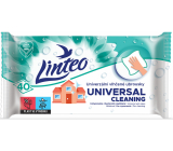 Linteo Universal Feuchttücher mit antibakteriellem Zusatz für vielseitige Verwendung starke Reinigung 40 Stück