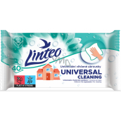 Linteo Universal Feuchttücher mit antibakteriellem Zusatz für vielseitige Verwendung starke Reinigung 40 Stück