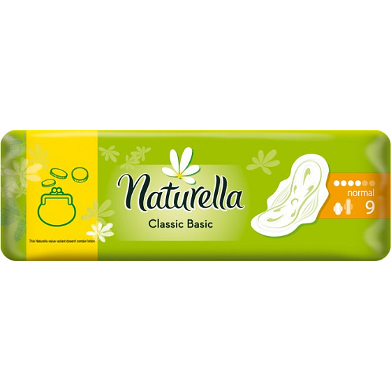 Naturella Classic Basic Normal Damenbinden 9 Stück