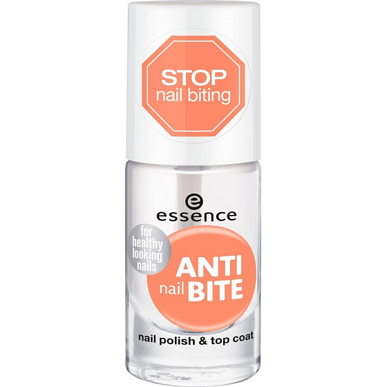 Essence Anti Nail Bite Nagellack & Top Coat Topcoat gegen Nagelkauen 8 ml