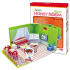 CubicFun Puzzle 3D Honigzimmer Kleines Zimmer Wohnzimmer 49 Teile für Kinder 22 x 11,5 x 17,5 cm
