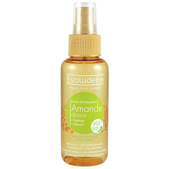 Evoluderm Beauty Oil Mandelöl für Haut und Haar mit Mandelextrakt 100 ml