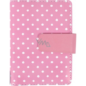 Albi Manager's Diary 2019 Pink mit Tupfen 10,5 x 14,5 x 2,5 cm
