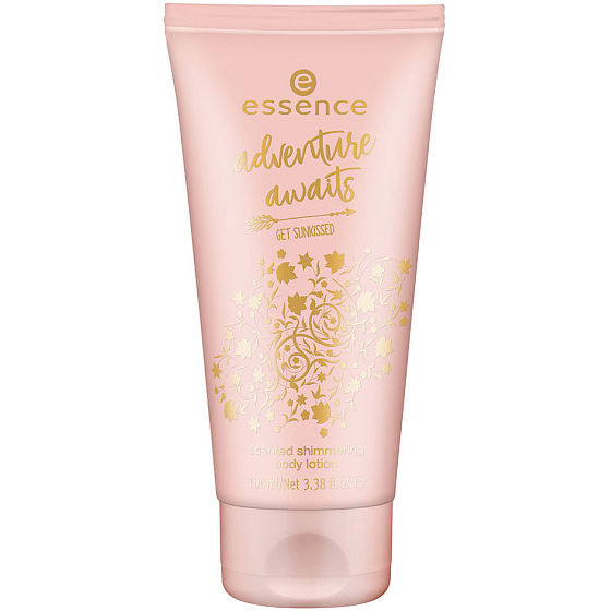 Essence Adventure erwartet duftende Körpercreme mit Glitzer 01 Explore, Dream, Discover 100 ml
