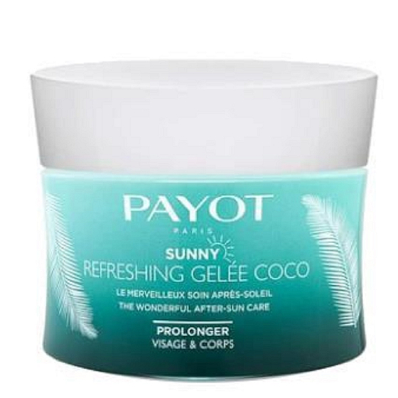 Payot Sunny Refreshing Gelée Coco beruhigendes Gel nach Sonneneinstrahlung, das 200 ml beruhigt, erfrischt und hydratisiert