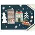 Nekupto Weihnachtsgeschenkkarten beherbergt 5,5 x 7,5 cm 6 Stück