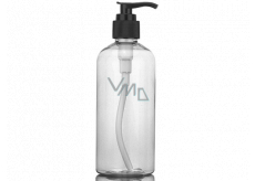 Transparente Plastikflasche mit 200 ml Spender