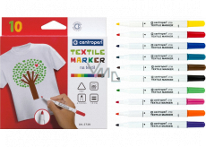 Centropen Textile Marker Marker (Marker) für Textilien 10 Stück