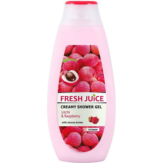 Frischer Saft Litschi & Himbeer cremiges Duschgel 400 ml
