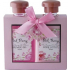 Salsa Collection Pink Peony Duschgel 140 ml + Körperlotion 140 ml, Kosmetikset im Papierkastenfenster