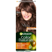Garnier Color Naturals Creme Haarfarbe, 5.12 Eisiges Hellbraun