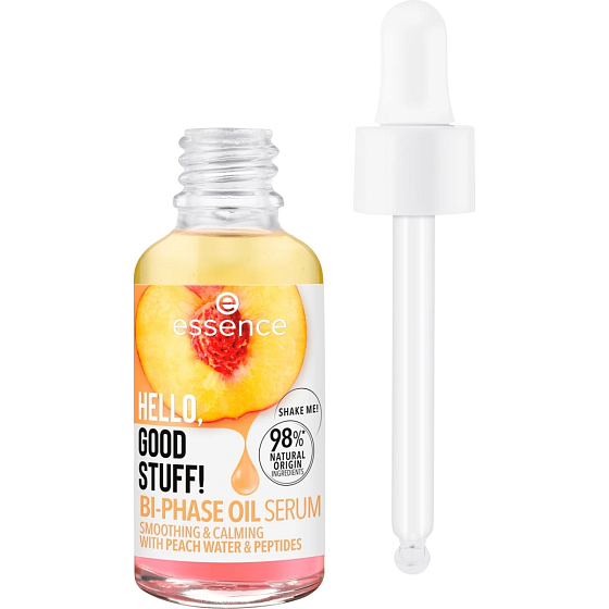 Essenz Hallo, Gutes Zeug! feuchtigkeitsspendendes Zwei-Phasen-Öl-Serum 30 ml