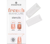 Essence French Manicure French Manicure Nagelschablonen 60 Stück