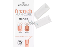 Essence French Manicure French Manicure Nagelschablonen 60 Stück