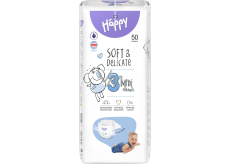 Bella Happy Midi 3 Kinderwindeln Einweg 5-9 kg, 50 Stk