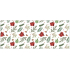 Buntes Weihnachtsgeschenkpapier 200 x 70 cm Weihnachtsrose