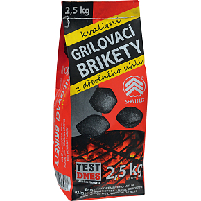 Holzkohle Servis Les Grillbriketts 2,5 kg