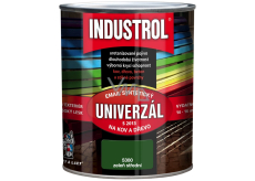 Industrol S2013 Univerzál lesk vrchní barva na kov a dřevo 5300 Zeleň střední 0,75 l
