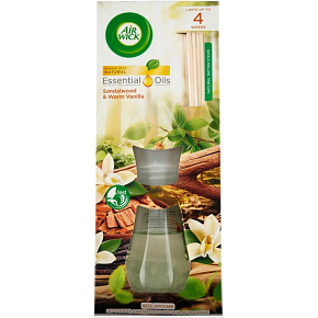Air Wick Essential Oils Vanille und Sandelholz Duftstäbchen, 30 ml