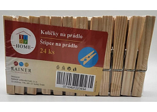 Tidy Home Holz-Wäscheklammern 24 Stück