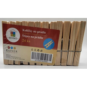 Tidy Home Holz-Wäscheklammern 24 Stk