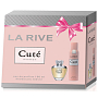 LA RIVE CUTÉ Eau de Parfum 100 ml + Deo-Spray 150 ml, Geschenkeset für Frauen + La Rive 2in1 Duschgel Minie 250 ml EXTRA