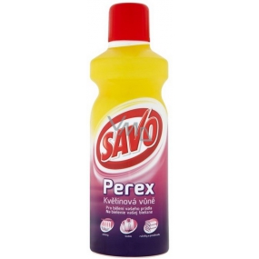 Savo Perex Blumenduft parfümiertes Produkt zum Vorwaschen und Bleichen von Wäsche 1 l