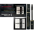 Max Factor 2000 Calorie Dramatic Volume Mascara 01 Schwarz 9 ml + Trio Eye Shadows 08 Kostbares Kosmetikset
