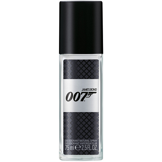 James Bond 007 parfümiertes Deodorantglas für Männer 75 ml