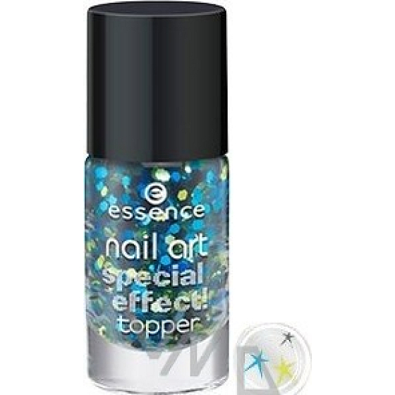 Essence Nail Art Spezialeffektlack mit Spezialeffekt 13 Mrs & Mr Glitter 8 ml