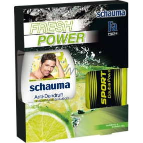 Schauma Fresh Power Shampoo 250 ml + Duschgel 250 ml, Kosmetikset