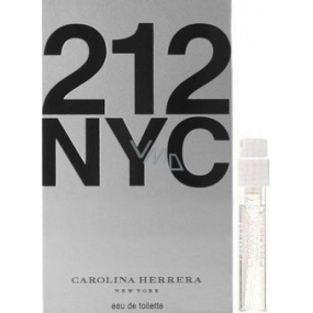 Carolina Herrera 212 NYC Women Eau de Toilette für Frauen 1,5 ml mit Spray, Fläschchen