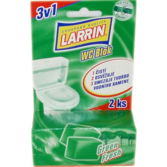 Larrin WC-Block Grün Frischgrün 2 x 50 g