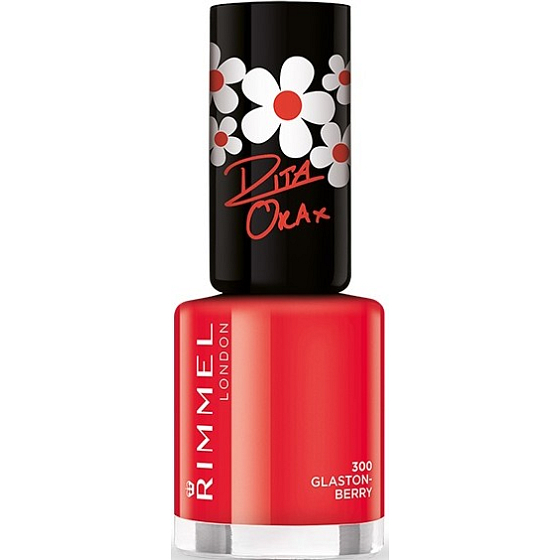Rimmel London 60 Sekunden Nagellack von Rita Ora Nagellack 300 Glaston-Beere 8 ml