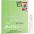 John Galliano Parlez-Moi und Amour Eau Fraiche Eau de Toilette für Frauen 1,5 ml mit Spray, Fläschchen