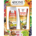 Bione Cosmetics Arganöl & Shea Pflegende Körperlotion 500 ml + Handbalsam 205 ml, Kosmetikset