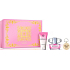 Versace Bright Crystal Eau de Toilette für Frauen 90 ml + Körperlotion 100 ml + Schlüsselring, Geschenkset