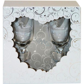 Albi Hochzeitsset Champagne de Luxe für Braut und Bräutigam 2 x 160ml