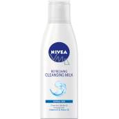 Nivea Refreshing Cleansing Milk erfrischende Reinigungsmilch für das Gesicht, 200 ml