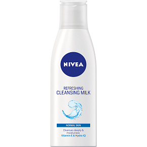 Nivea Refreshing Cleansing Milk erfrischende Reinigungsmilch für das Gesicht, 200 ml
