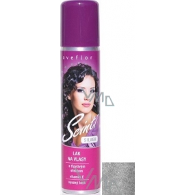Aveflor Scinti Haarspray mit silbernem Glitzer mittelsteif 75 ml