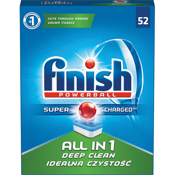 Fertig All in 1 Deep Clean Tabletten in der Spülmaschine 52 Stück