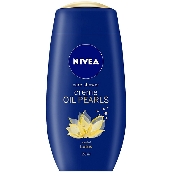 Nivea Creme Oil Pearls Lotus Pflege Duschgel 250 ml
