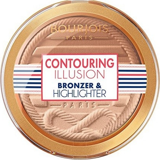 Bourjois Contouring Illusion Bronzer & Highlighter 2in1 Puder Bronzer & Aufheller 23 8g