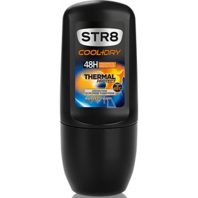 Str8 Cool + Dry Thermal Protect 48h Ball Antitranspirant Deodorant Roll-On für Männer 50 ml