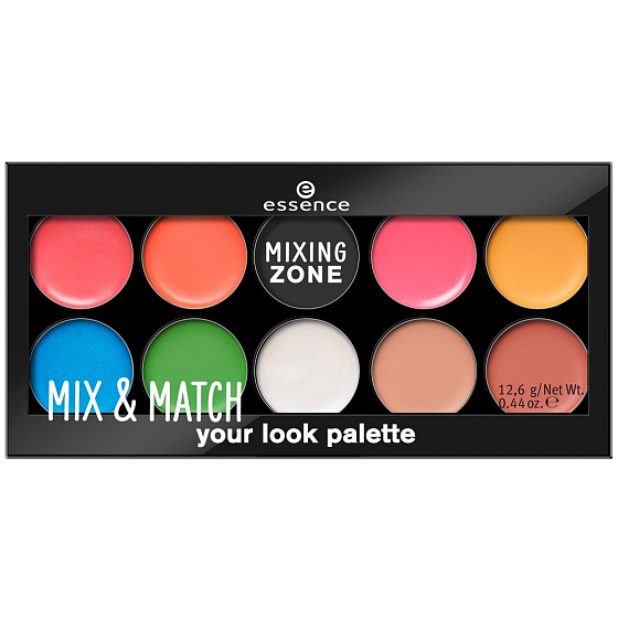 Essence Mixing Zone Mix & Match Ihre Look-Palette 10 Bringen Sie Farbe in Ihr Leben 12,6 g