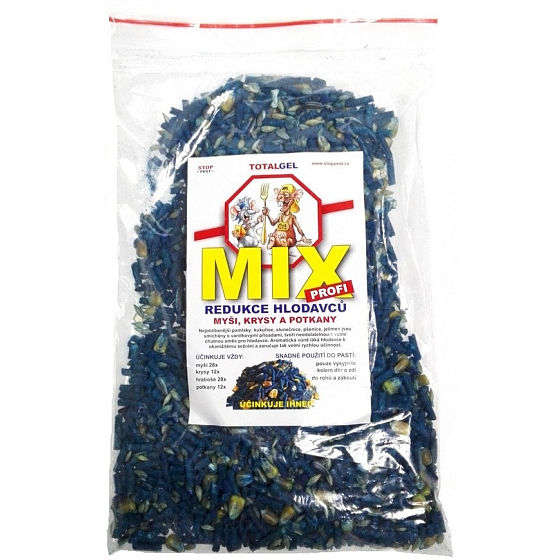 Stop Pest Mix Profi-Mäuse, Ratten und Ratten zur Nagetierreduktion 500 g