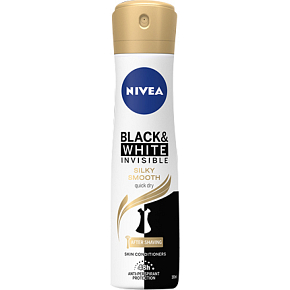 Nivea Black & White Invisible Silky Smooth Antitranspirant, 150 ml