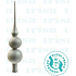 Irisa Spike Glas silber, 7 cm voll