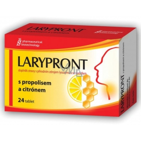 Favea Larypront mit Propolis und Zitronen-Schmelztabletten zur Beruhigung des Halses 24 Tabletten